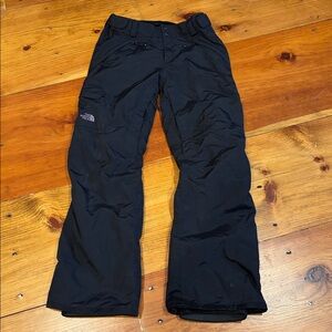 NORTH FACE (TNF) Women's M Black Insulated Freedom Snow Ski Snowboarding Pants